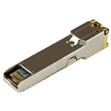 StarTech.com Módulo Transceptor SFP Compatible con el Modelo E1MG-TX de Brocade - 1000BASE-T - SFP a RJ45 Cat6 / Cat5e -