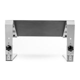 StarTech.com Base Soporte Ajustable para Ordenador Portátil - de Servicio Pesado - con 3 Posiciones de Ajuste de Altura Laptop Soporte para ordenador portátil Negro, Plata Aluminio, Acero 43,2 cm (17")