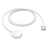 Apple MX2E2AM/A accesorio inteligente para llevar puesto Cable de carga Blanco, Reloj inteligente, Apple Watch