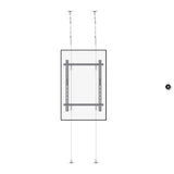 Epcom EMWS1U kit de montaje Negro Metal