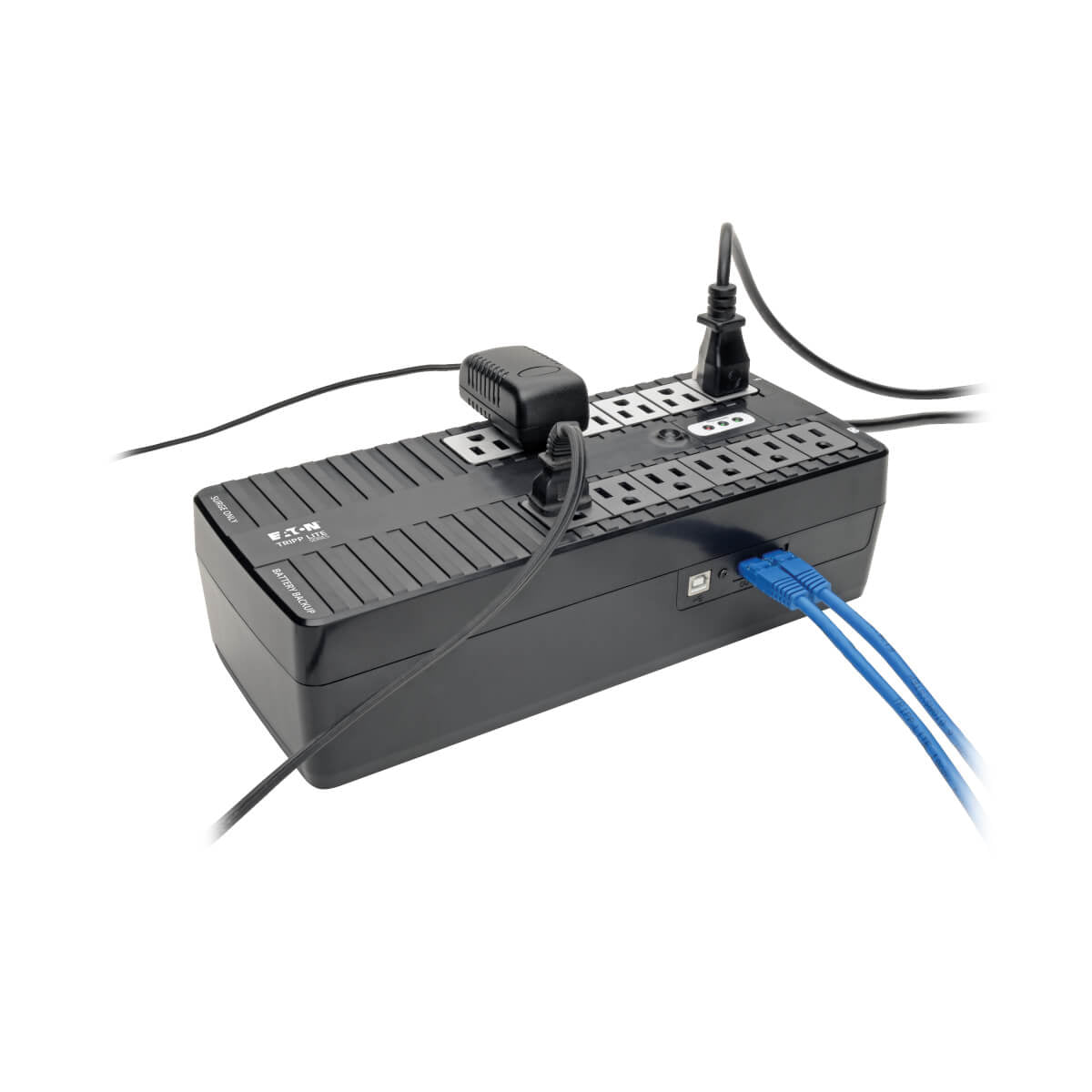 Tripp Lite INTERNET900U UPS Standby de 900VA 480W - 12 Tomacorrientes NEMA 5-15R, 120V, 50Hz / 60Hz, Clavija 5-15P, ENER