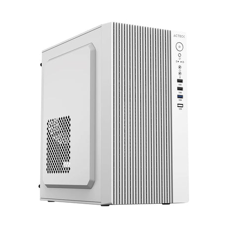 Acteck Zenith GI656 Mini Tower Blanco 500 W, Mini-ATX, Mini-ITX, Metal