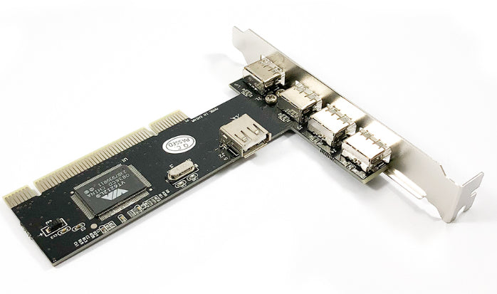 X-Media XM-UB2105 tarjeta o adaptador de interfaz Interno USB 2.0, PCI, Metálico