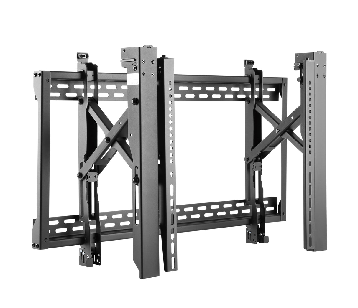 Ovaltech OVW-4580 soporte para TV 2.03 m (80") Negro, 200 x 200 mm, 800 x 400 mm, Acero