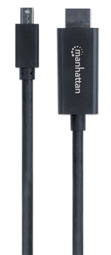 Manhattan Cable Mini DisplayPort a HDMI 1080p Cable Derecho Derecho Oro 1,8 m