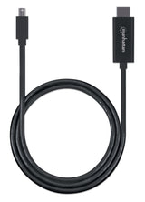 Manhattan Cable Mini Display Port a HDMI 4K 1 Mt, 60 Hz, Negro