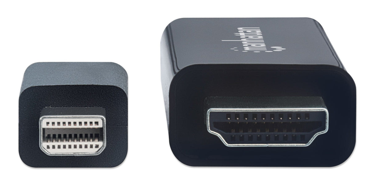 Manhattan Cable Mini DisplayPort a HDMI 1080p Cable Derecho Derecho Oro 1,8 m