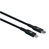 Manhattan Cable USB-C a Lightning® para carga y sincronización Cable 0,5 m USB C Lightning Macho