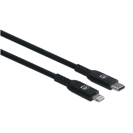 Manhattan Cable USB-C a Lightning® para carga y sincronización Cable 0,5 m USB C Lightning Macho