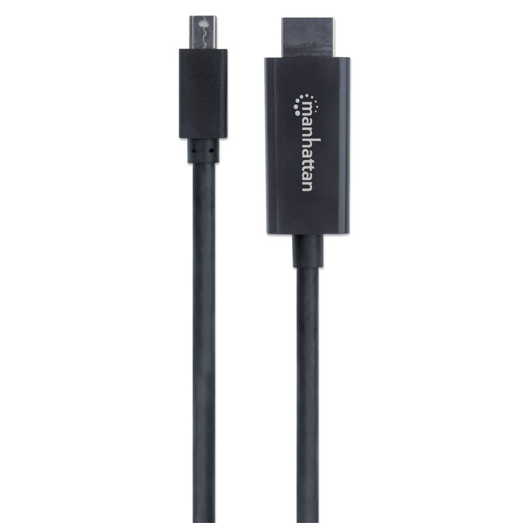 Manhattan Cable Mini DisplayPort a HDMI 4k@60Hz Cable Derecho Derecho Oro 1,8 m