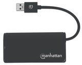Manhattan 164887 hubs de interfaz USB 3.2 Gen 1 (3.1 Gen 1) Type-A 2 2 4