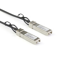 StarTech.com Cable de 1m Twinax SFP+ a SFP+ con Conexión Directa 10GbE- Compatible con DAC-SFP-10G-1M de Dell EMC - Cobr