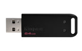 Kingston Technology DataTraveler 20 Memoria Flash 64 GB USB tipo A 2.0 Si