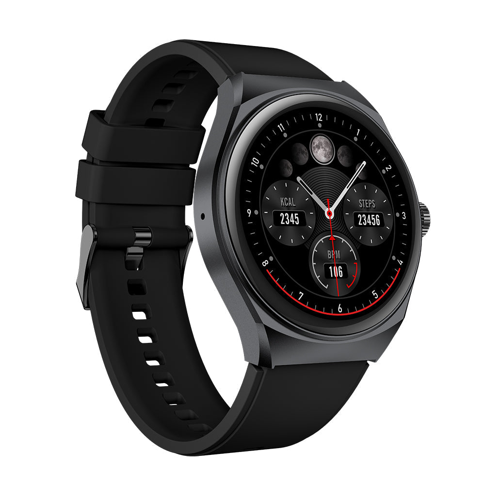 STF ST-W78527 reloj inteligente y deportivo 3.51 cm (1.38") IPS Digital 240 x 240 Pixeles Pantalla táctil Negro
