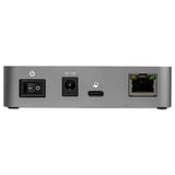 StarTech.com Hub USB-C de 3 Puertos con Puerto de Red Ethernet - USB 3.2 Gen 2 (10Gbps) - Alimentado - 2xUSB-A 1xUSB-C H