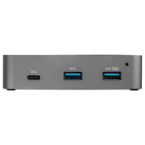 StarTech.com Hub USB-C de 3 Puertos con Puerto de Red Ethernet - USB 3.2 Gen 2 (10Gbps) - Alimentado - 2xUSB-A 1xUSB-C H