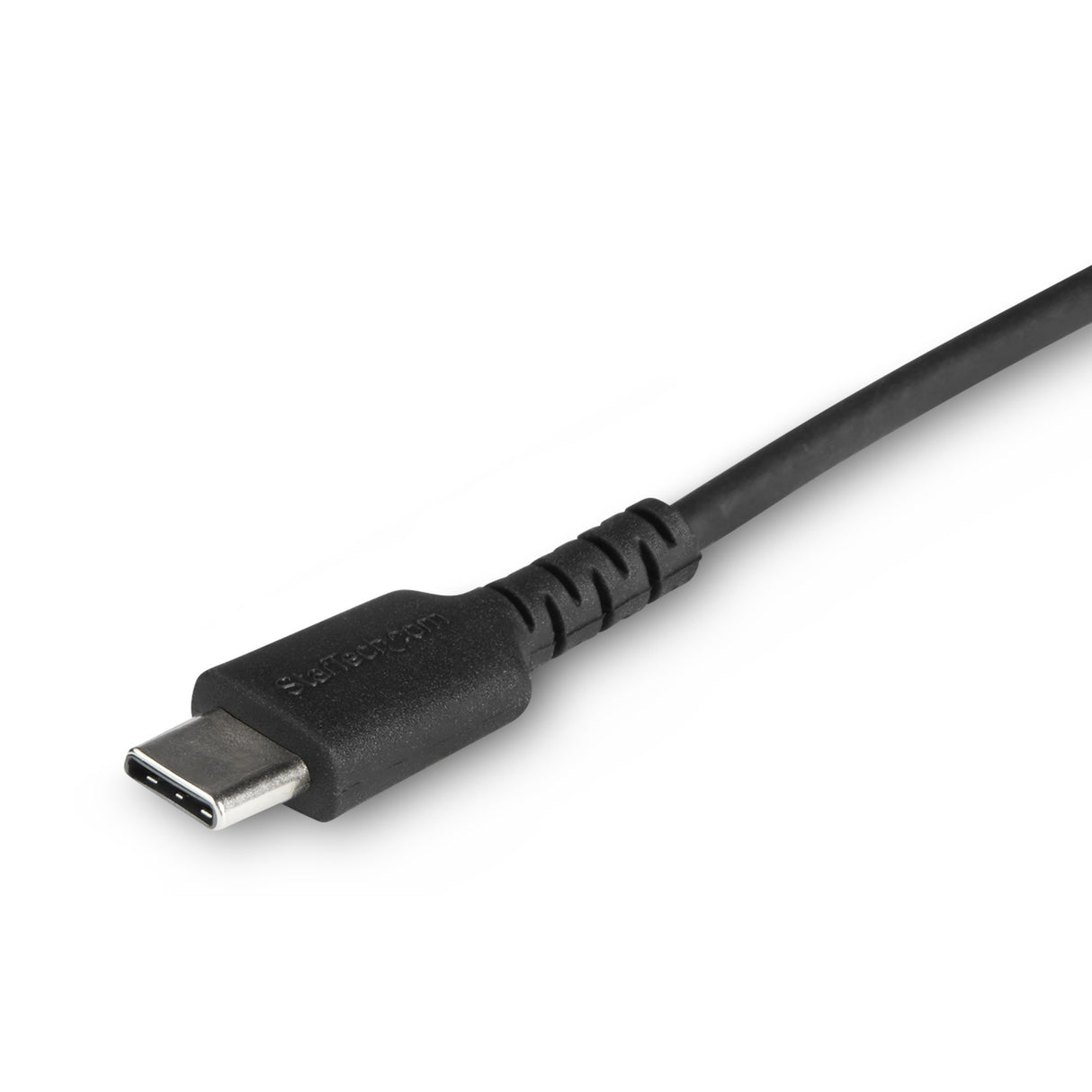 StarTech.com Cable Resistente USB-C a Lightning de 1 m Negro - Cable de Sincronización y Carga USB Tipo C a Lightning con Fibra de Aramida Resistente - Certificado MFi de Apple - para iPad/iPhone 12 Cable Negro 1 m USB C Lightning