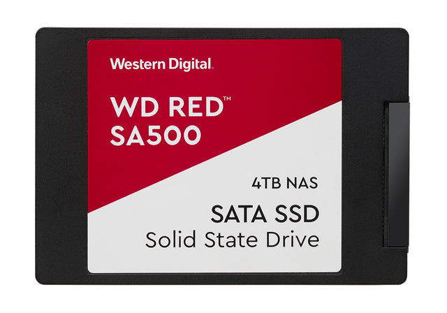 SSD Interno Western Digital Red SA500 4TB 2.5" 7mm SATA lll Lect 560/530 MBs para NAS