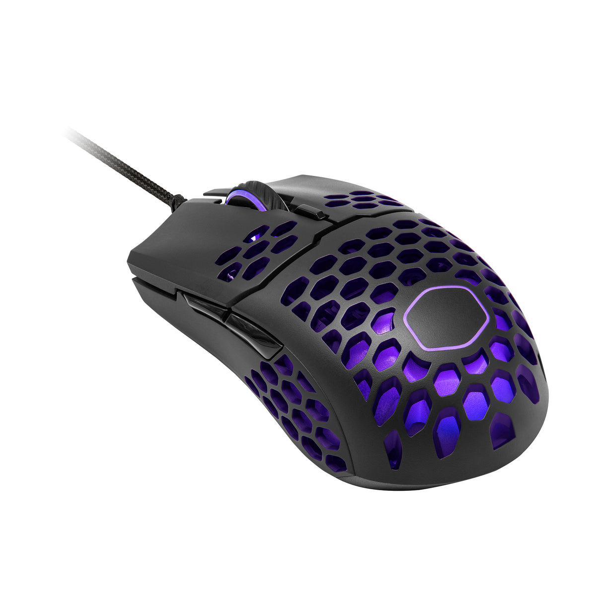 Cooler Master Gaming MM711 ratón Juego Ambidiestro USB tipo A Óptico 16000 DPI, Negro