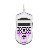 Cooler Master Gaming MM711 ratón Juego Ambidiestro USB tipo A Óptico 16000 DPI, Blanco