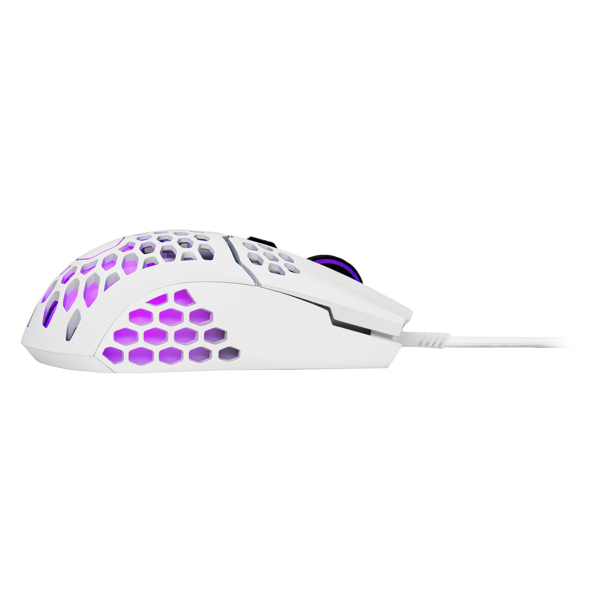 Cooler Master Gaming MM711 ratón Juego Ambidiestro USB tipo A Óptico 16000 DPI, Blanco