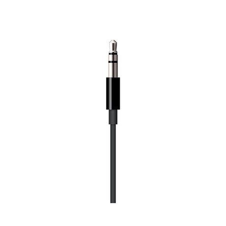 Apple MR2C2AM/A cable de audio 1.2 m 3,5mm Lightning Negro, Macho, Macho
