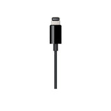 Apple MR2C2AM/A cable de audio 1.2 m 3,5mm Lightning Negro, Macho, Macho