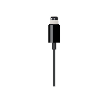 Apple MR2C2AM/A cable de audio 1.2 m 3,5mm Lightning Negro, Macho, Macho