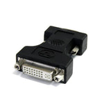 StarTech.com Adaptador Conversor DVI-I a VGA - DVI-I Hembra - HD15 Macho - Negro Cable VGA DVI-I Macho Hembra