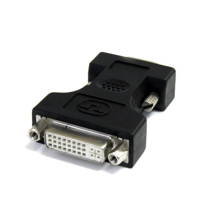 StarTech.com Adaptador Conversor DVI-I a VGA - DVI-I Hembra - HD15 Macho - Negro Cable VGA DVI-I Macho Hembra