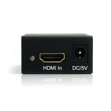 StarTech.com Adaptador Conversor de Vídeo HDMI DVI a DisplayPort DP 1920x1200 - Cable Convertidor Activo Convertidores d