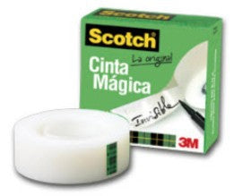 3M Cinta 810 Cinta Adhesiva 65,8 m Transparente 24 mm