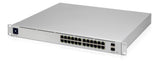Ubiquiti UniFi Pro 24-Port PoE Gestionado L2/L3 Gigabit Ethernet (10/100/1000) Energía sobre Ethernet (PoE) 1U Plata