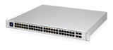 Ubiquiti UniFi Pro 48-Port PoE Gestionado L2/L3 Gigabit Ethernet (10/100/1000) Energía sobre Ethernet (PoE) 1U Plata