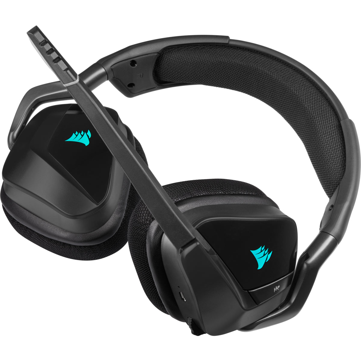 Corsair VOID RGB ELITE Auriculares Inalámbrico Diadema Juego Carbono, 20 - 30000 Hz
