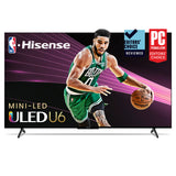 Hisense 65U6K Televisor 165,1 cm (65") 3840 x 2160 Pixeles 4K Ultra HD LCD Smart TV Wifi Negro