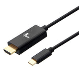 Xtech XTC-545 adaptador de cable de vídeo 1.8 m USB Tipo C HDMI Negro, Macho, Macho, Derecho