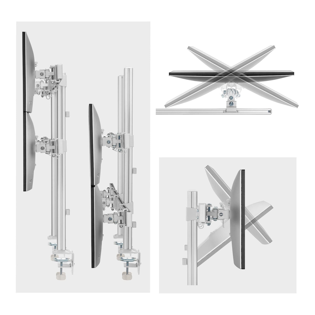 StarTech.com 6-MONITOR-ARM-A Soportes para monitores 6 32 kg Si