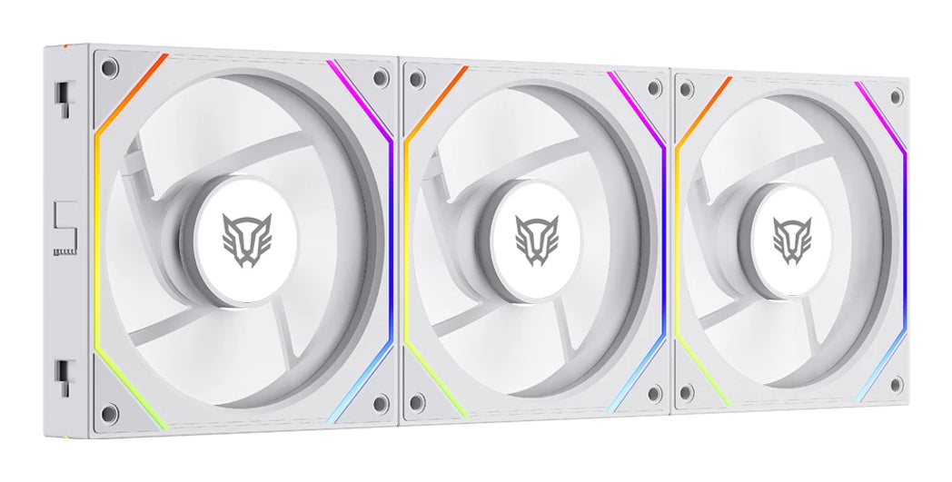 Balam Rush Eolox Link-R EXL95R Carcasa del ordenador Ventilador 12 cm Blanco