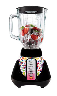 MAN 7501372600926 licuadora 1.5 L Batidora de mesa 550 W Negro, Multicolor, Función de pulso, Picahielos