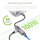 StarTech.com Adaptador de Red USB Tipo C a Ethernet - Adaptador de Red Externo USB-C a RJ45 2,5/1Gb - NBASE-T - USB 3.1 - Entrega de Alimentación PD 100W de Paso - Compatible con Thunderbolt - Win/Mac tarjetas de red Alámbrico USB Tipo C Ethernet 1
