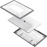 BRobotix Carcasa para Macbook air 13", M1 A2337/A2179/A1932 (2018/2020)