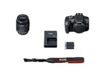 Canon EOS Rebel T7 EF-S 18-55mm IS II Kit Juego de cámara SLR 24.1 MP CMOS 6000 x 4000 Pixeles Negro, Full HD, 485 g