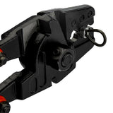 StarTech.com Cables de Seguridad de Doble Lazo - Paquete de 10 - de Acero - Ajustable Cable Piso Cable con piezas de sujeción Negro REACH, TAA