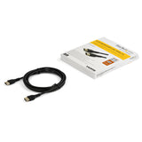 StarTech.com Cable HDMI 2.0 Certificado Premium de Alta Velocidad con Ethernet de 2m - Delgado - UHD 4K 60Hz - con Fibra de Aramida - HDMI 2.0 - TPE - para Monitores y TV Cable 2 m HDMI tipo A (Estándar) HDMI tipo A (Estándar) Macho