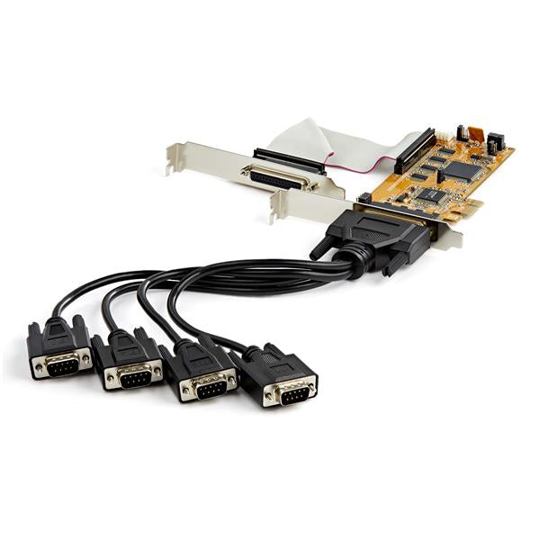 StarTech.com Tarjeta PCI Express de 8 Puertos Serie con UART 16550 Tarjetas y adaptadores de interfaz PCIe De serie Si
