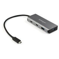 StarTech.com Hub USB C de 4 puertos - 2x USB A y 2x USB C - Concentrador USB Tipo C 3.2 Gen 2 SuperSpeed de 10Gbps Alimentado por el bus USB - Ladrón USB C con Cable de 25cm hubs de interfaz USB 3.2 Gen 2 (3.1 Gen 2) Type-C 2 2 4