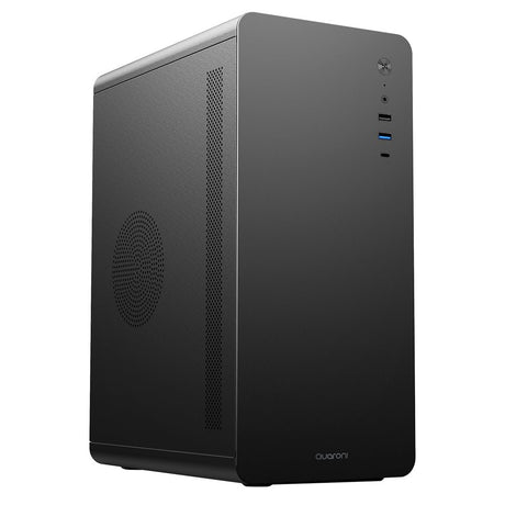 Quaroni QCMT-13 carcasa de ordenador Micro Torre Negro 500 W