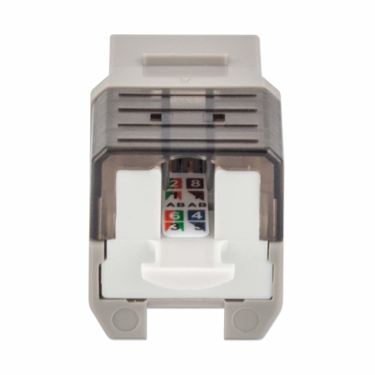 JACK CAT 6A DE IMPACTO (KEYSTONE) GRIS