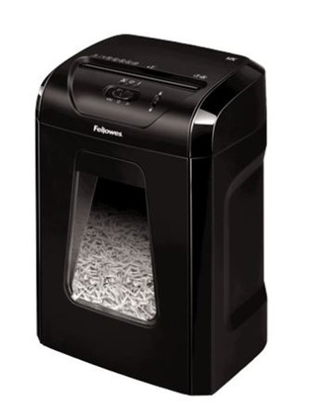 TRITURADORA FELLOWES POWERSHRED 12C CORTE CRUZADO 12 HOJAS COLOR NEGRO 7120001
